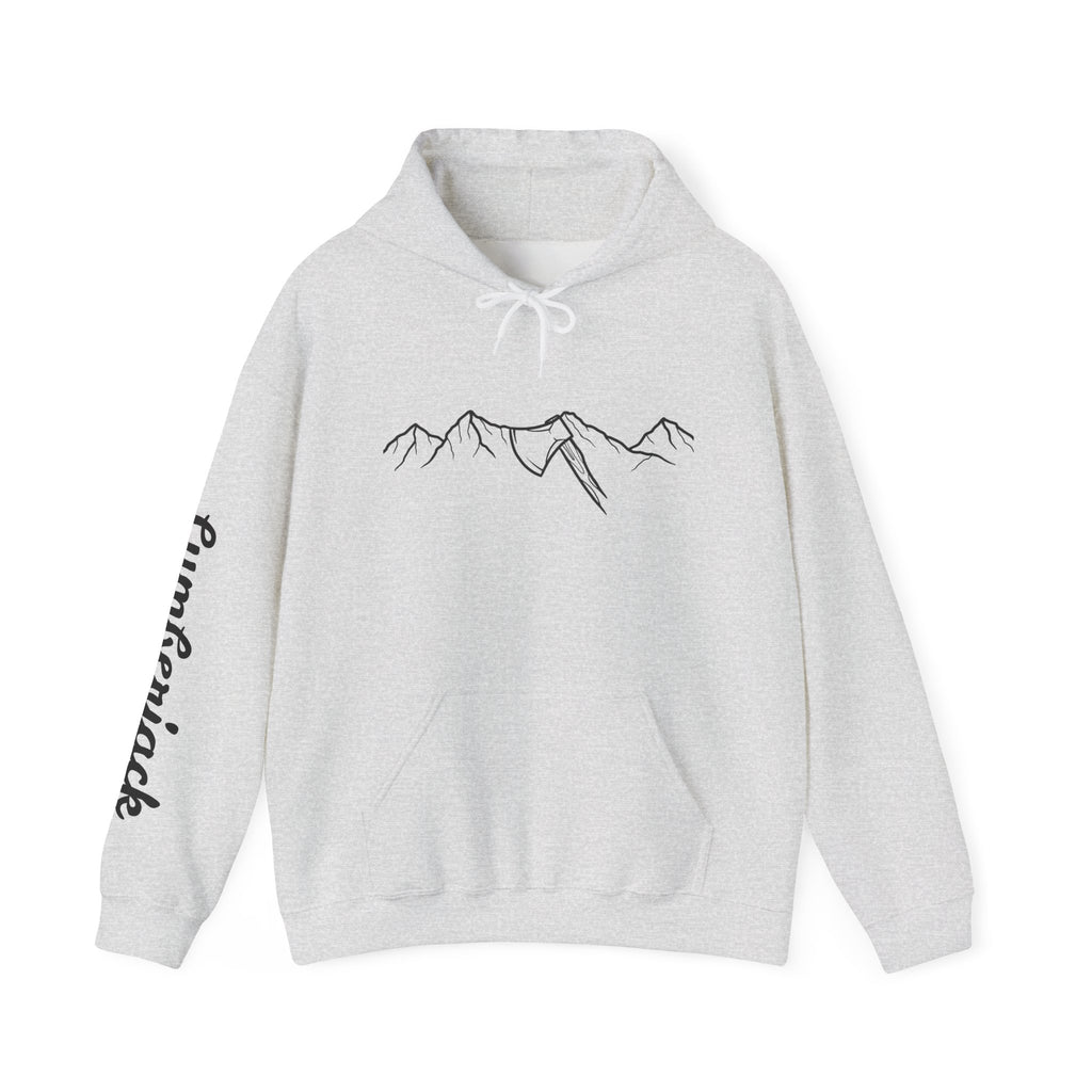 Mountain Axe Hoodie | Military Green, Charcoal, Ash midweight hoodie