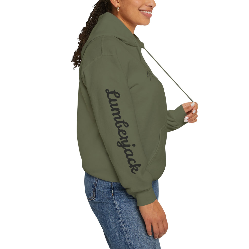 Mountain Axe Hoodie | Military Green, Charcoal, Ash midweight hoodie
