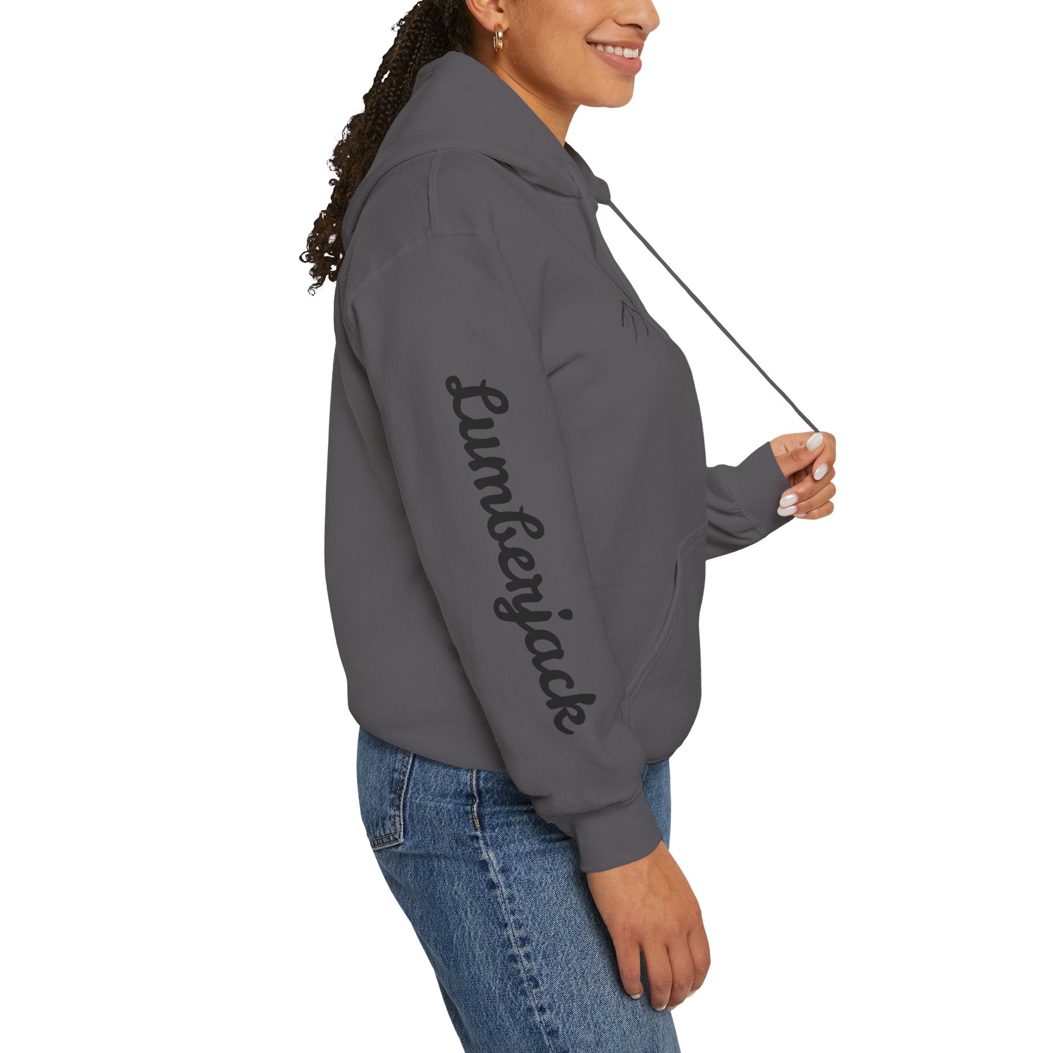 Mountain Axe Hoodie | Military Green, Charcoal, Ash midweight hoodie